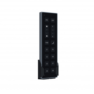Пульт ДУ (Tuya Zigbee) для управления трековыми смарт светильниками iLedex VISION RC 48-BK