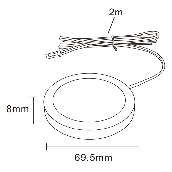 Накладной мебельный светильник Lightstar Mobiled 036330