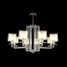 Люстра Crystal Lux NICOLAS SP-PL8 NICKEL/WHITE