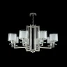Люстра Crystal Lux NICOLAS SP-PL8 NICKEL/WHITE