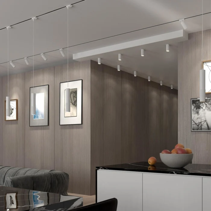 Однофазный трековый светильник, длина провода 1м NOVOTECH 370770