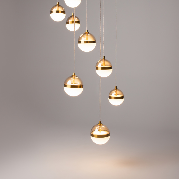 Каскадная люстра Maytoni Area MOD295PL-L120BBS3K