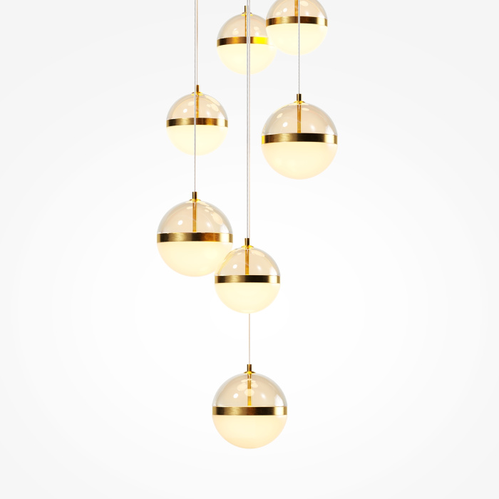 Каскадная люстра Maytoni Area MOD295PL-L120BBS3K