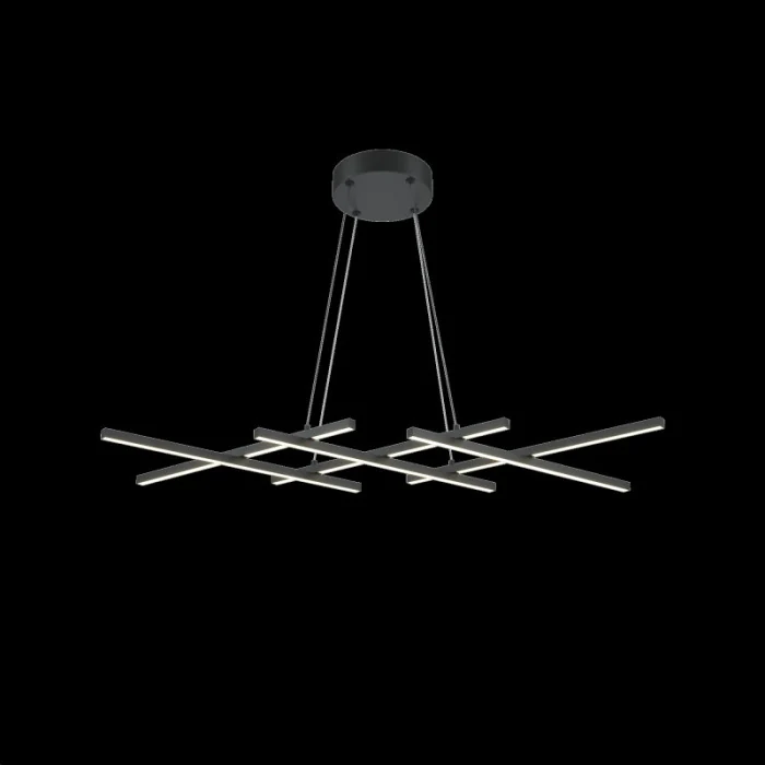 Подвесной светодиодный светильник Maytoni Halo MOD244PL-L50BK