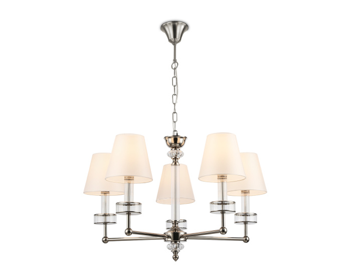 Подвесная люстра с абажурами и хрусталем AMBRELLA light LH71001