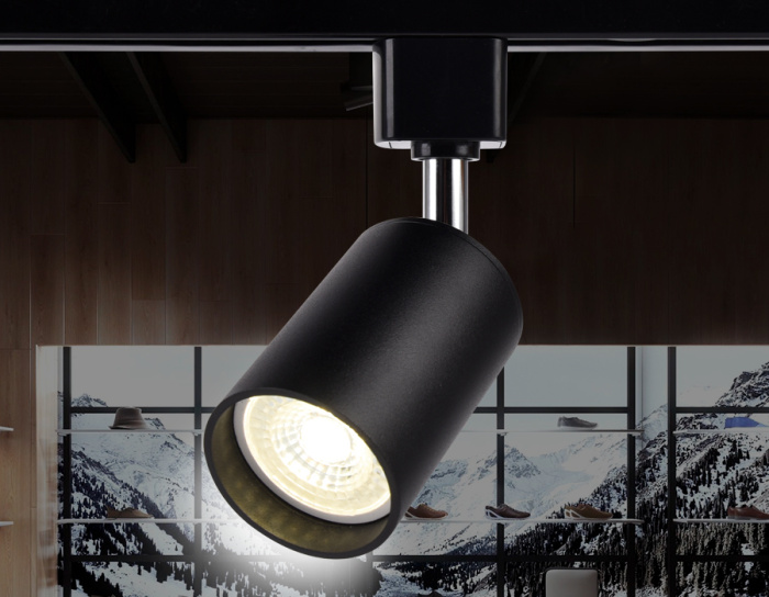 Трековый однофазный светильник со сменной лампой Ambrella light GL5123