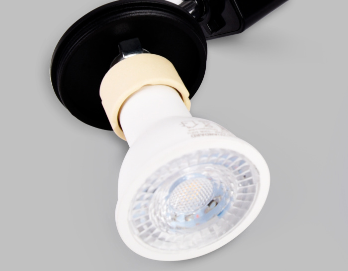 Трековый однофазный светильник со сменной лампой Ambrella light GL5123