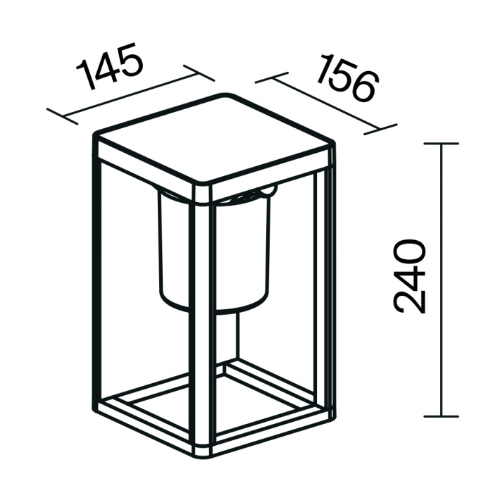 Светильник настенный Maytoni Shatter OSL457WL-L2GF3K