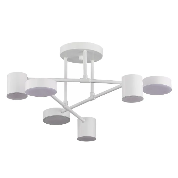 SLE201052-06 Светильник потолочный Белый/Белый LED 6*7W