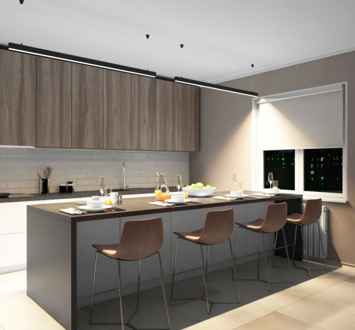 Линейный светильник Denkirs Hals DK9154-BK