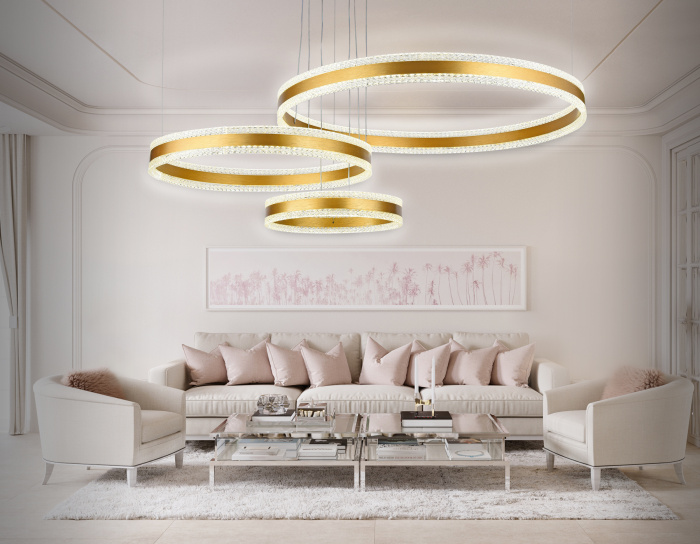 Управляемый подвесной светодиодный светильник Ambrella light FA6203