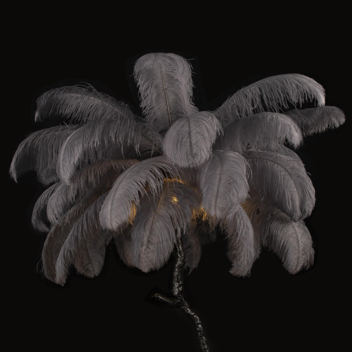 Торшер LOFT IT Bijout 10067F/BK Grey