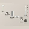 Комплект подвесного светильника с композитным хрусталем Ambrella light XP8120005