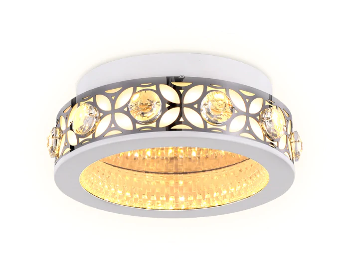 Настенно-потолочный светодиодный светильник с хрусталем Ambrella light FA9420