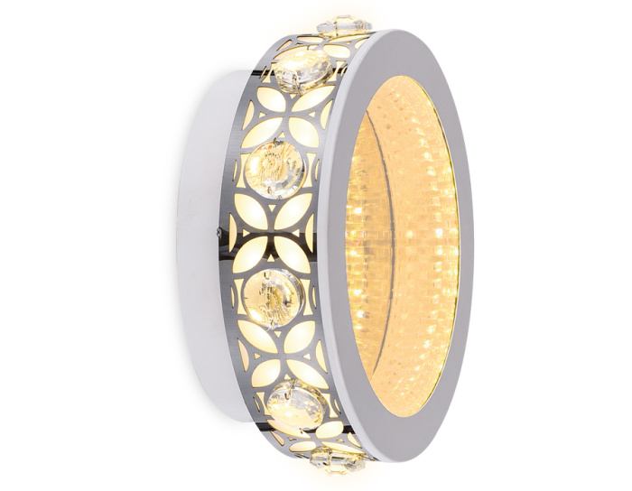 Настенно-потолочный светодиодный светильник с хрусталем Ambrella light FA9420