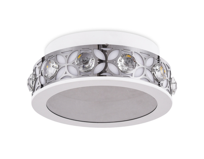 Настенно-потолочный светодиодный светильник с хрусталем Ambrella light FA9420