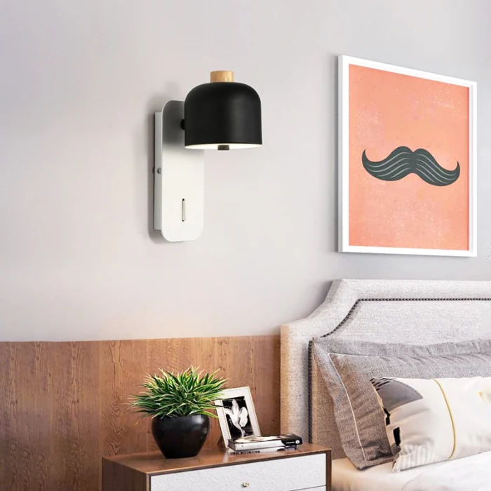 Настенный светильник STILLE Черный ImperiumLoft