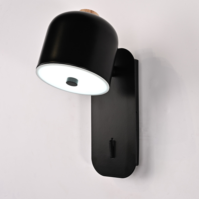 Настенный светильник STILLE Черный ImperiumLoft