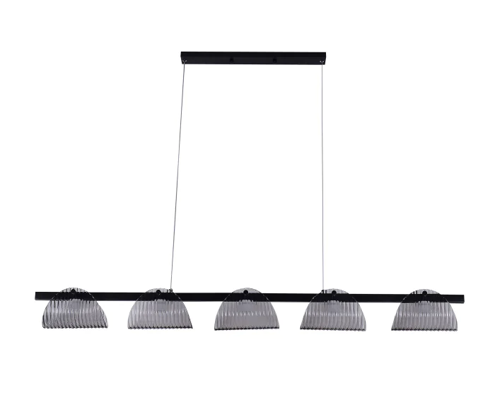 Люстра Каспи черный L132 h150 Led 5*6W (4000K) Kink Light 08447-5AL,19(16)