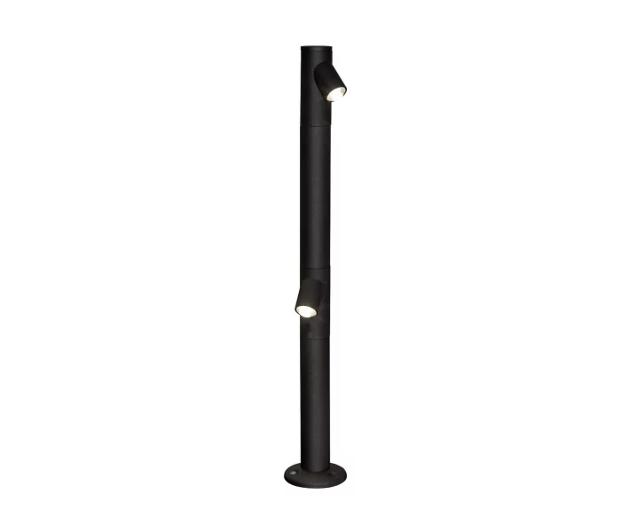 Светильник уличный Ивилин черный h60 Led 2*5W (3000K) Kink Light 09316-60,19