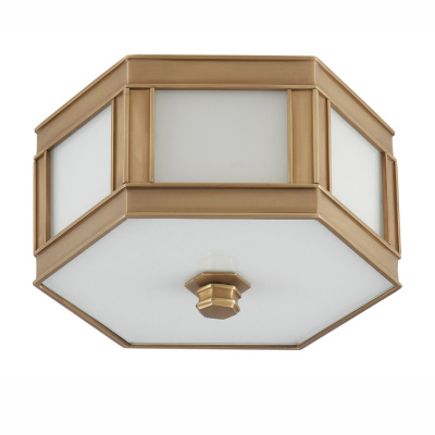 Потолочный светильник Cloyd NARTEX FM2 / Ø33 см - латунь (арт.10216)