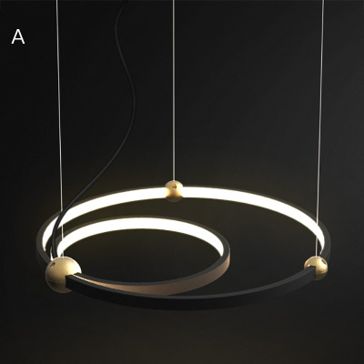 Подвесной кольцевой светильник PLANETARY D30+40 ImperiumLoft