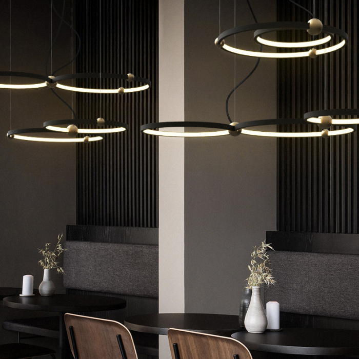 Подвесной кольцевой светильник PLANETARY D30+40 ImperiumLoft