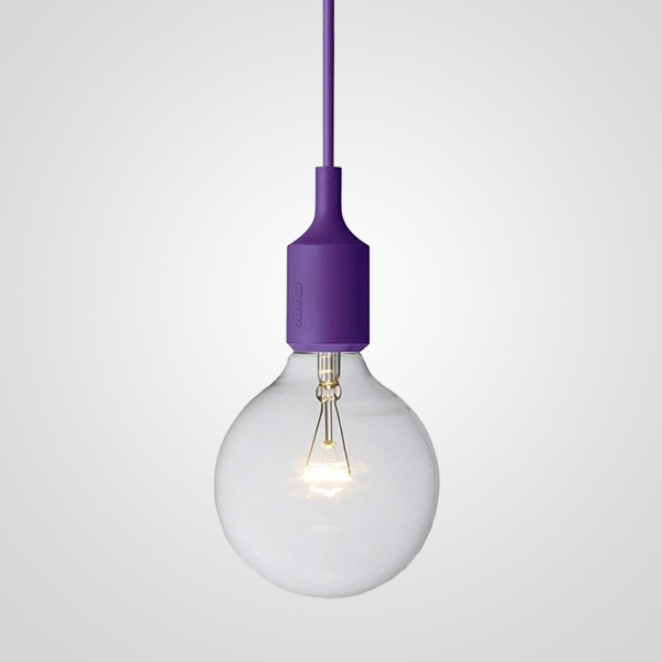 Подвесной светильник Muuto E27 Violet ImperiumLoft