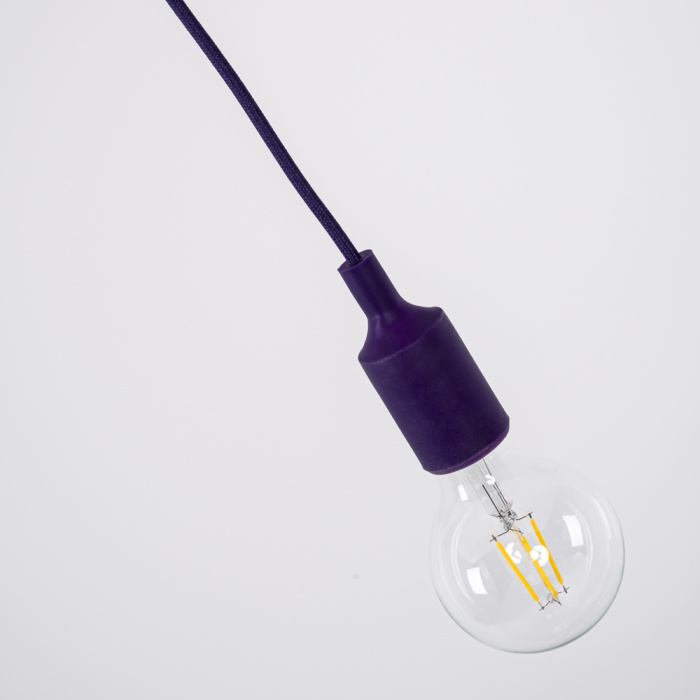 Подвесной светильник Muuto E27 Violet ImperiumLoft