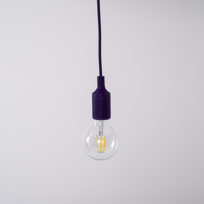 Подвесной светильник Muuto E27 Violet ImperiumLoft