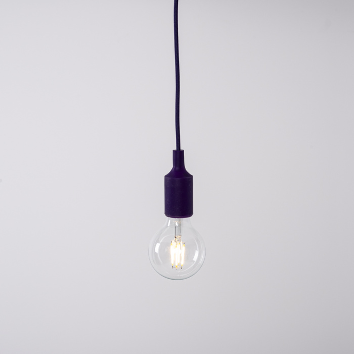Подвесной светильник Muuto E27 Violet ImperiumLoft