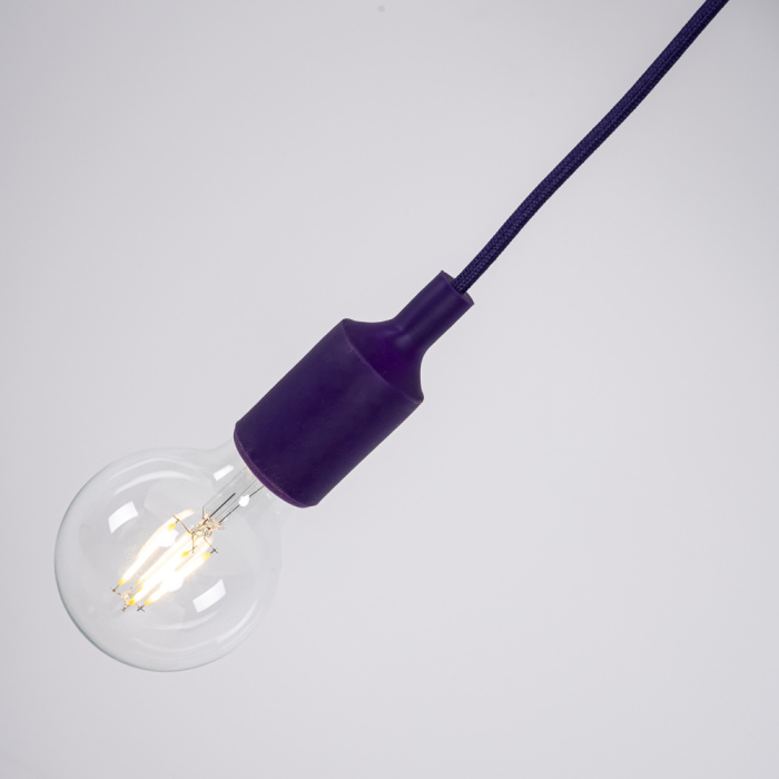 Подвесной светильник Muuto E27 Violet ImperiumLoft