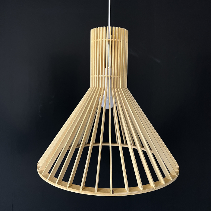 Подвесной светильник PUNKTO Натуральное дерево ImperiumLoft