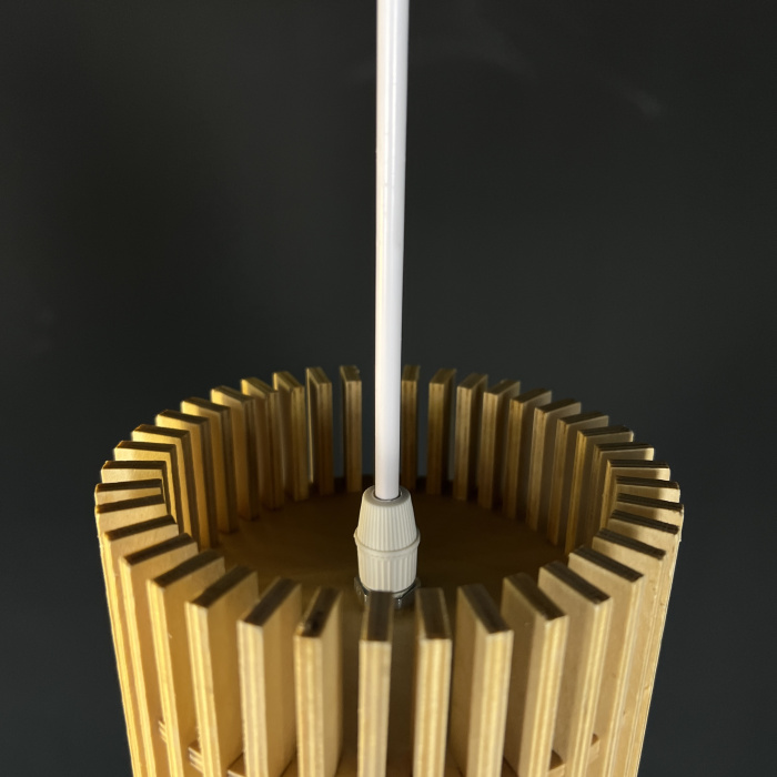 Подвесной светильник PUNKTO Натуральное дерево ImperiumLoft