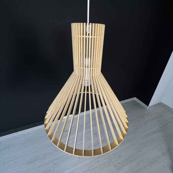 Подвесной светильник PUNKTO Натуральное дерево ImperiumLoft