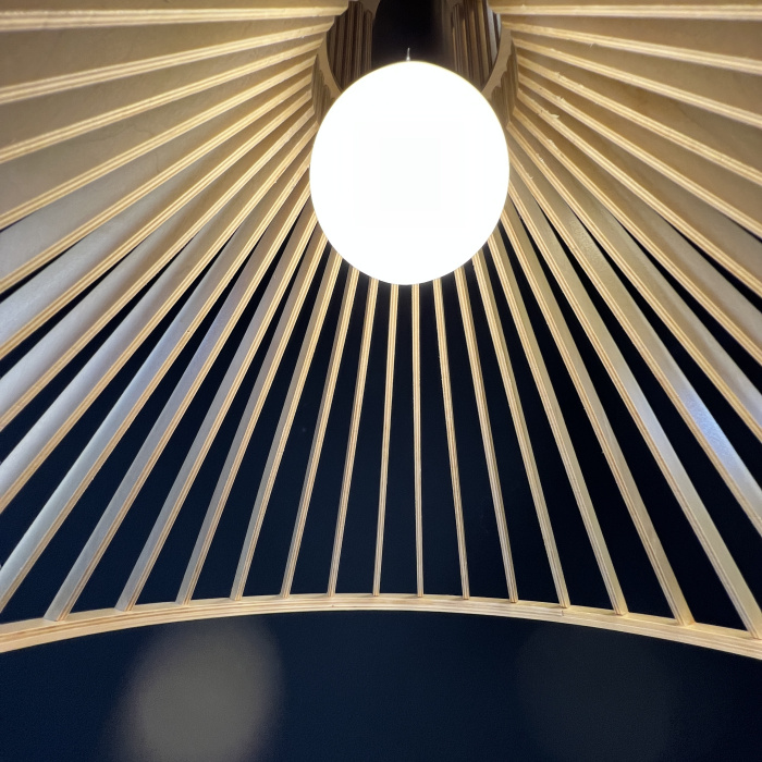 Подвесной светильник PUNKTO Натуральное дерево ImperiumLoft