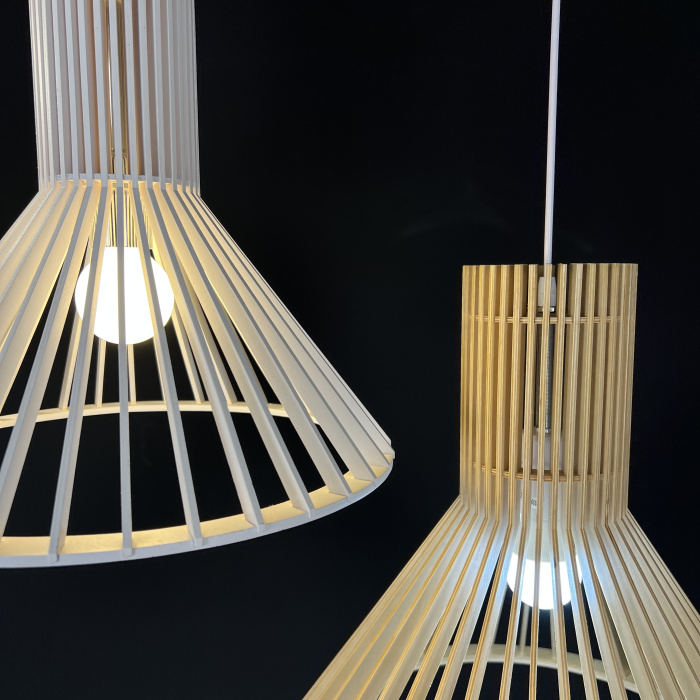 Подвесной светильник PUNKTO Натуральное дерево ImperiumLoft