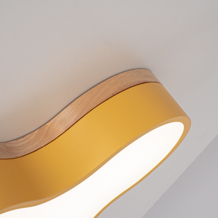 Потолочный светильник CLOUD ECO D63 Yellow ImperiumLoft