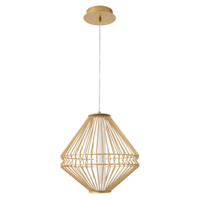 Светильник подвесной Crystal Lux CUADRA SP15W LED GOLD