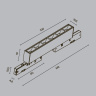 Трековый светильник Maytoni Points TR193-1-5W3K-M-B