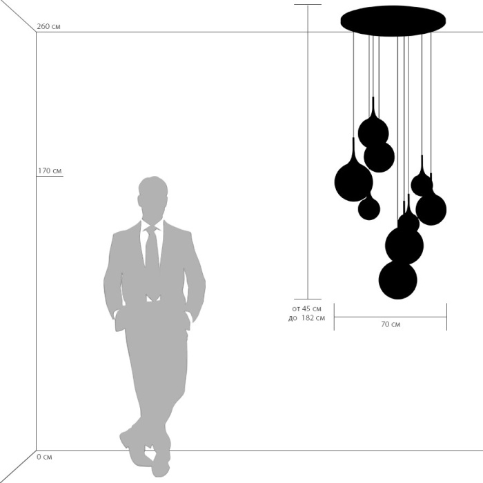 Подвесная люстра Lightstar Globo 813091