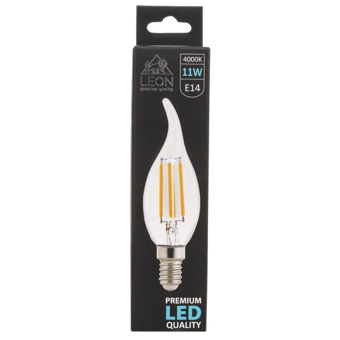 Светодиодная лампа Leon LE-CW35-11W-4000K-E14/CL
