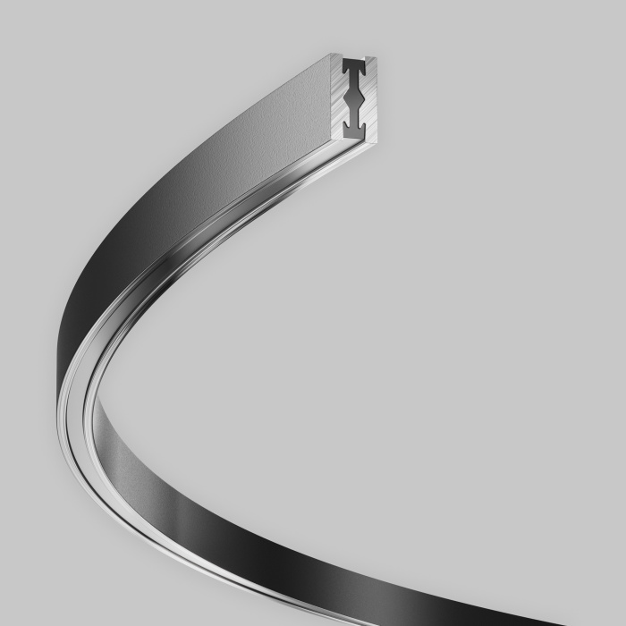 Шинопровод круглый из полукругов Maytoni Busbar trunkings Flarity TRX154-2SR-D1800-B