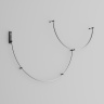 Шинопровод круглый из полукругов Maytoni Busbar trunkings Flarity TRX154-2SR-D1800-B
