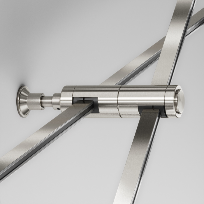 Крепление настенное Wall двойное Flarity платина Maytoni TRA155CW-D1-PT