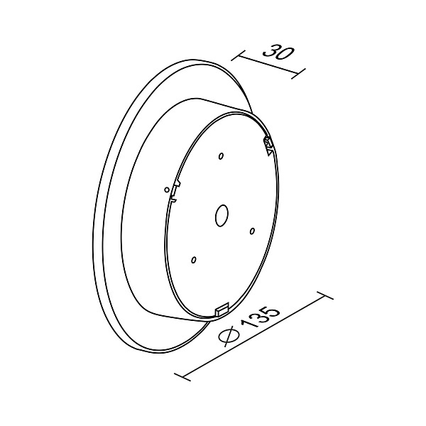 Настенный светильник Ledron 8663S Wooden White
