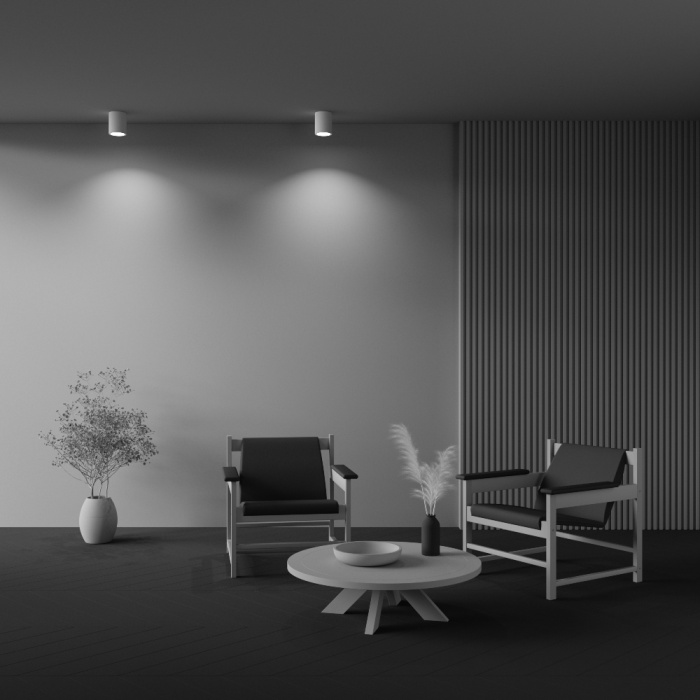 Потолочный светильник Maytoni Conik gyps C001CW-01W-1