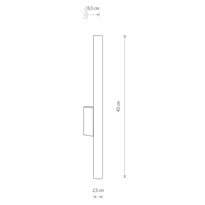 Настенный светильник Nowodvorski Laser Wall White White 8048