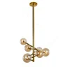 Люстра на штанге Delight Collection Globe Mobile MX19009070-6B gold