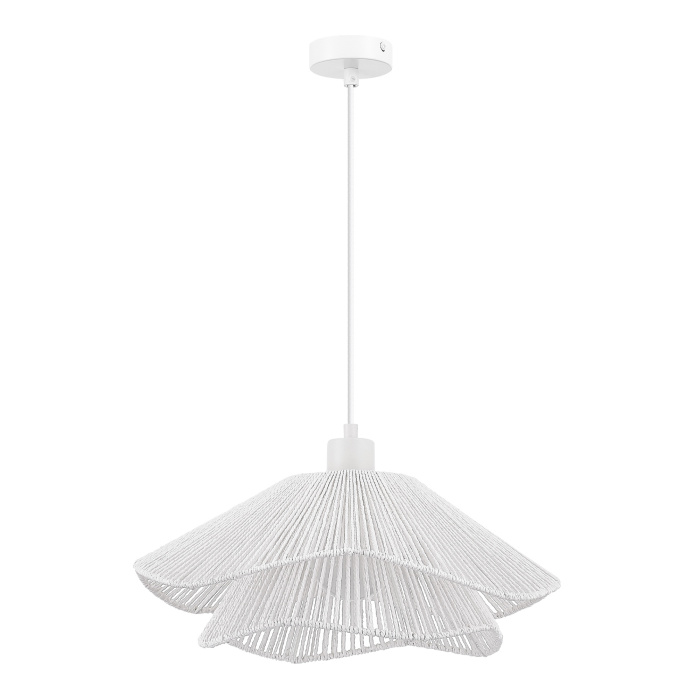 Светильник подвесной белый/белый E27 1*40W SLE6023-503-01